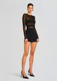 Lars Mesh Mini Dress