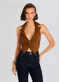 Josephine Suede Vest