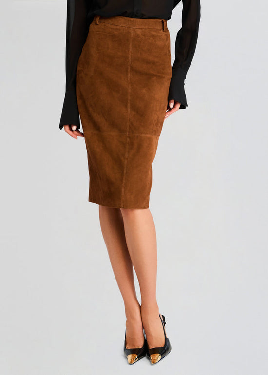 Marcella Suede Skirt