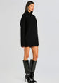 Dessa Chunky Knit Sweater Dress - Black (PRE-SALE)