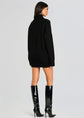 Dessa Chunky Knit Sweater Dress - Black (PRE-SALE)