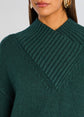 Dessa Chunky Sweater Dress - Evergreen