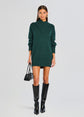 Dessa Chunky Sweater Dress - Evergreen