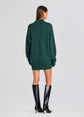 Dessa Chunky Sweater Dress - Evergreen