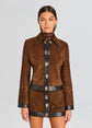 Nanna Suede Leather Jacket (PRE-SALE)