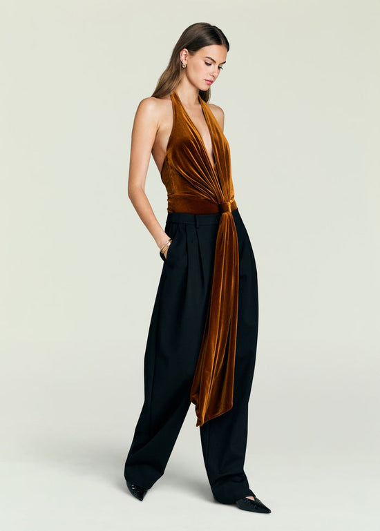 Vika Velvet Bodysuit