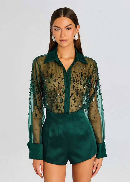 Aubriella Embellished Shirt
