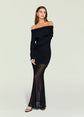 Isotta Maxi Dress - Black