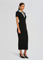 Reye Knit Maxi Dress - Black/Coastline