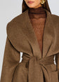 Dulcetta Wool Coat - Sable Brown