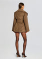 Dulcetta Wool Coat - Sable Brown