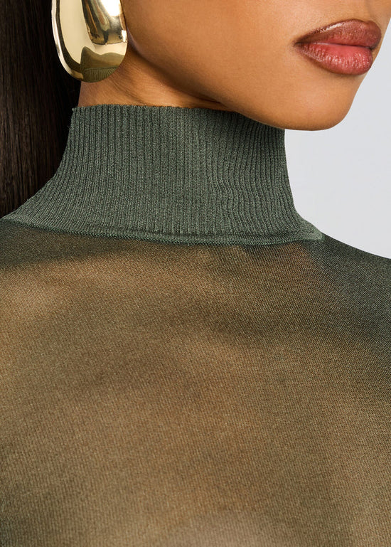 Lainey Top - Grove Green