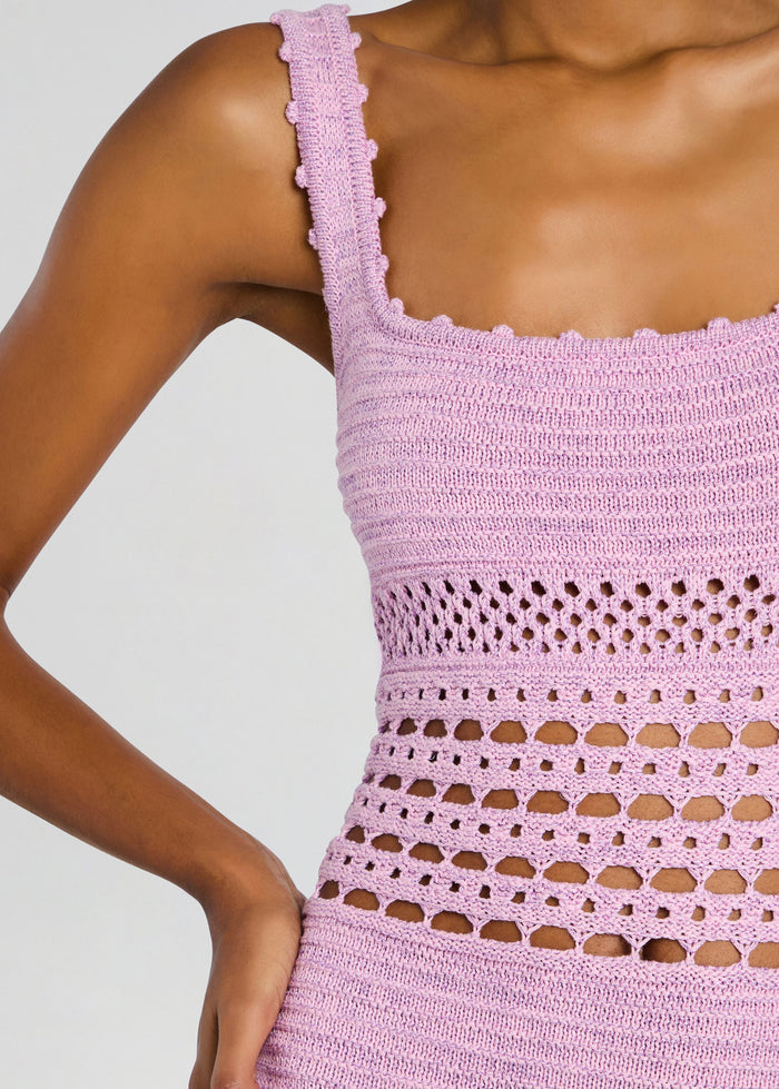 avril knit crochet dress Retrofete - Avril Crochet Dress
