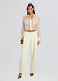 Estella Silk Top - Eggshell (PRE-SALE)