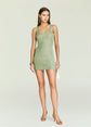 Benni Metallic Knit Mini Dress
