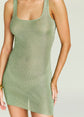 Benni Metallic Knit Mini Dress