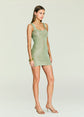 Benni Metallic Knit Mini Dress