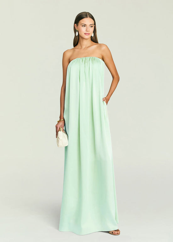 Monique Satin Maxi Dress