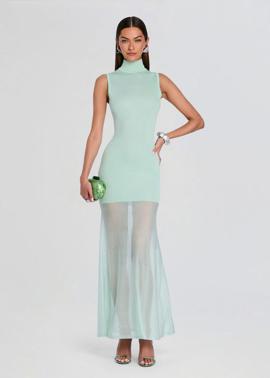 Amine Knit Maxi Dress