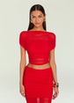 Marsh Mesh Top