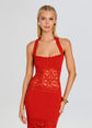 Peggie Crochet Maxi Dress