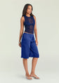 Jori Rib Knit Tank - Mariner Blue