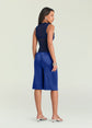 Jori Rib Knit Tank - Mariner Blue