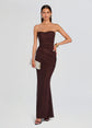 Isadore Mesh Dress - Walnut (PRE-SALE)