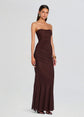 Isadore Mesh Dress - Walnut (PRE-SALE)