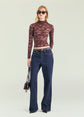 Rhidi Lace Top - Bordeaux (PRE-SALE)