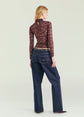 Rhidi Lace Top - Bordeaux (PRE-SALE)