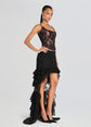 Romi Lace Bustier - Black (PRE-SALE)