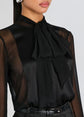 Suri Silk Blouse - Black (PRE-SALE)