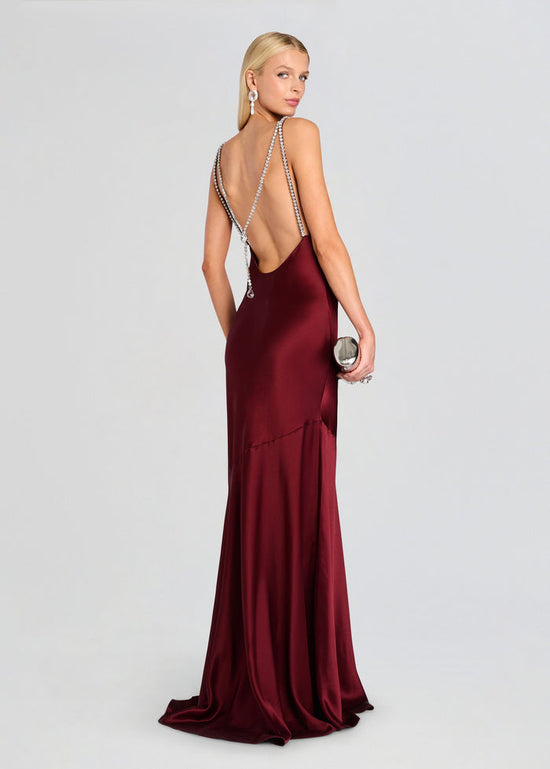 Foster Dress - Crimson (PRE-SALE)