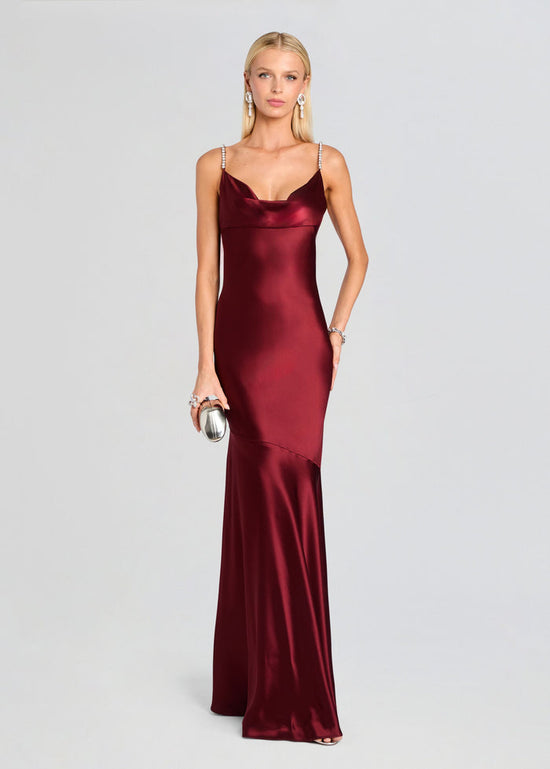 Foster Dress - Crimson (PRE-SALE)