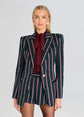 Muse Blazer - Emeraude Stripe (PRE-SALE)