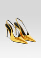 Cindy Slingback Heel - Gold (PRE-SALE)