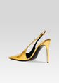 Cindy Slingback Heel - Gold (PRE-SALE)