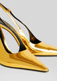 Cindy Slingback Heel - Gold (PRE-SALE)