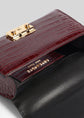 Renee Bag - Burgundy Croco