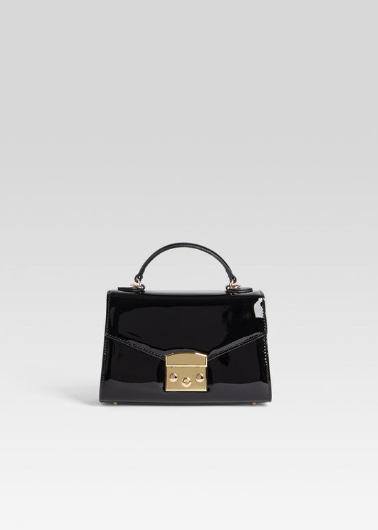 Renee Bag - Patent Black