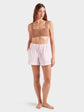 Embroidered Cotton Shorts