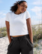 Featherweight Cropped Tee (PRE-SALE)