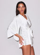 Angel Sleeve Robe - Ivory (PRE-SALE)
