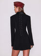 Tailored Blazer Dress - Black