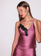 Juliet Lace Cami - Pink Truffle