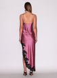 Juliet Lace Asymmetrical Skirt - Pink Truffle