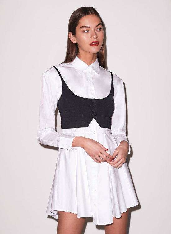 Maxwell Cropped Vest