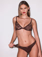 Le Stretch Lace Demi Bra - Cocoa Plum (PRE-SALE)