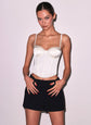 Hamptons Bustier - Ivory